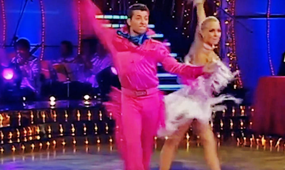 Zelensky in a hot pink suit